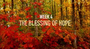 week 4 the blessing of hope